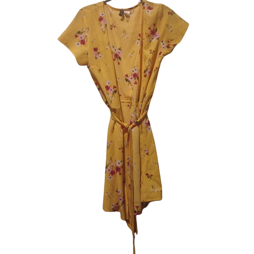 Floral Yellow Dress